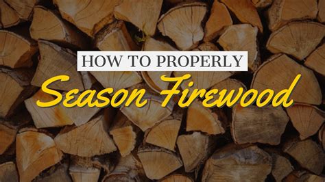Firewood: good advice